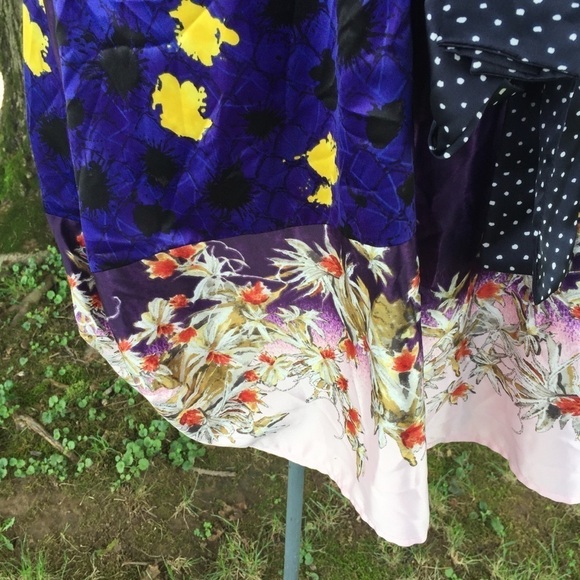 KINDER AGGUGINI Macy’s Soft Poly Silk Mixed Print - Picture 4 of 8